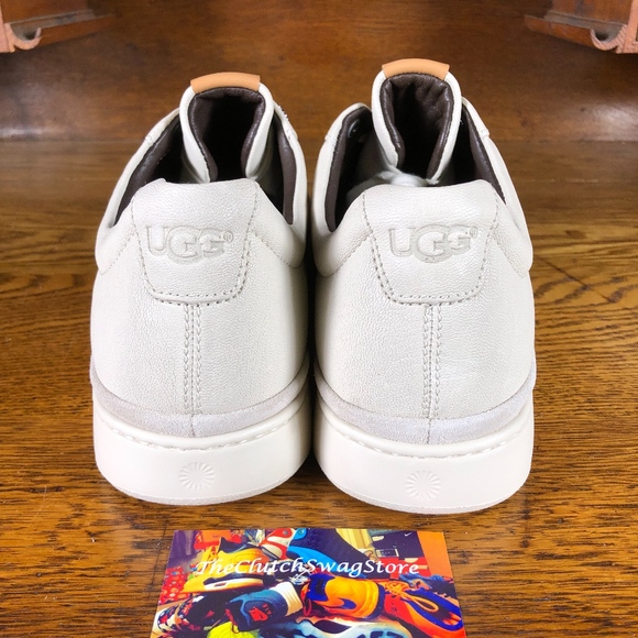 UGG Cali Low Top Mens Shoe White Size 11 - Picture 5 of 6